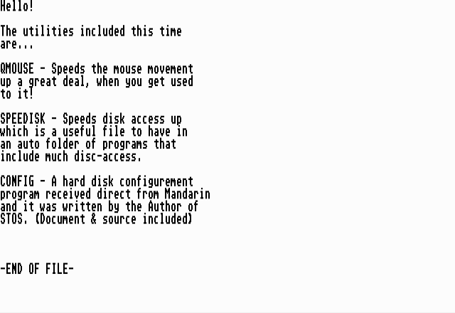 17 Bit Disk #6 atari screenshot
